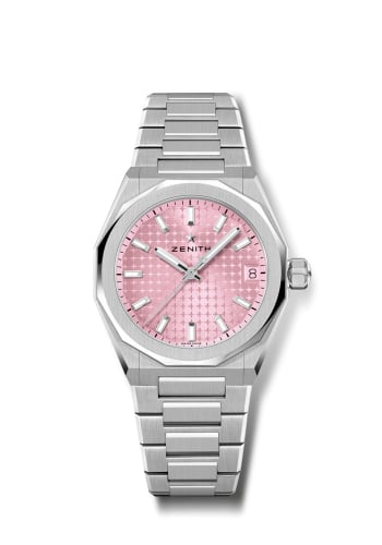 Zenith Defy Skyline 36 Stainless Steel / Pink