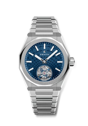 Zenith Defy Skyline Tourbillon Stainless Steel / Blue