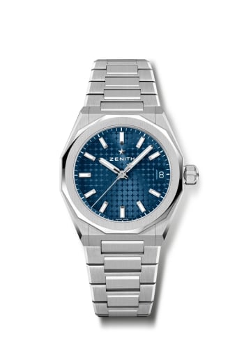 Zenith Defy Skyline 36 Stainless Steel / Blue