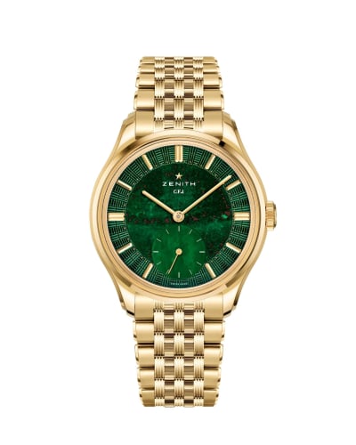 Zenith G.F.J. Calibre 135 Yellow Gold / Jasper Bloodstone / Bracelet