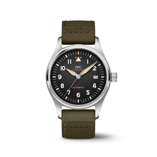 IWC Schaffhausen Pilot's Watch Automatic Spitfire Stainless Steel / Black