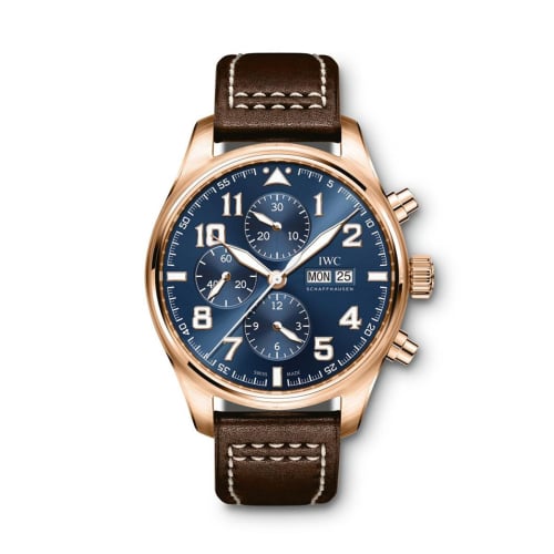 IWC Schaffhausen Pilot's Watch Chronograph Red Gold / Le Petit Prince