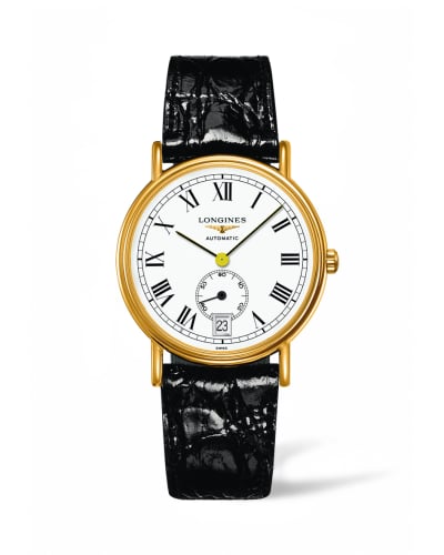 Longines Presence 38.5 Automatic Small Seconds Yellow