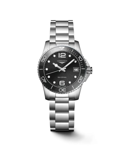 Longines HydroConquest 32 Quartz Stainless Steel / Black / Bracelet