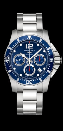 Longines HydroConquest 41 Automatic Chronograph Stainless Steel / Blue / Bracelet