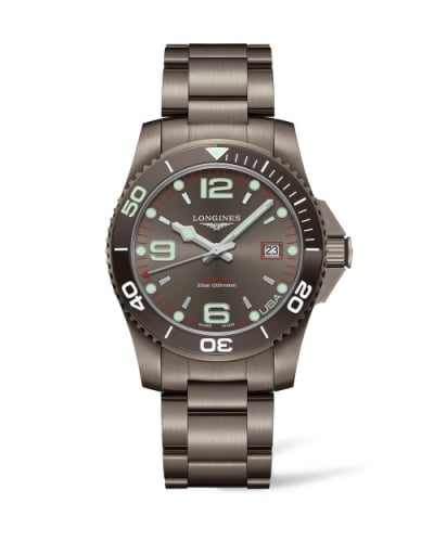Longines HydroConquest 41 Automatic PVD / Grey / Bracelet / USA