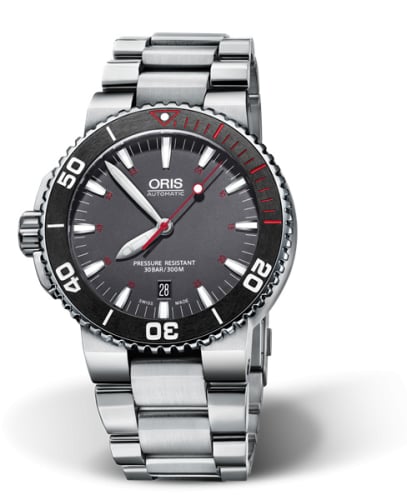 Oris Aquis Red Limited Edition / Bracelet