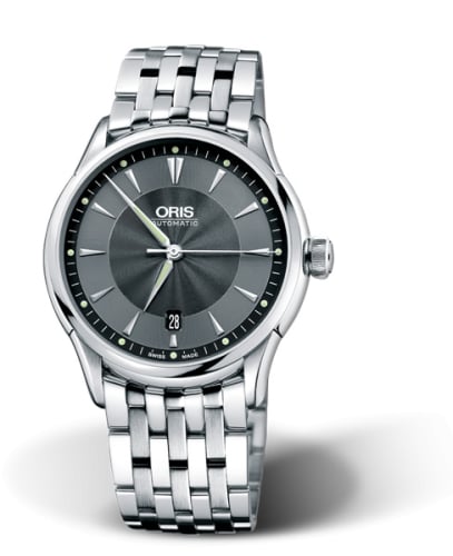 Oris Artelier Date 40 Stainless Steel / Black / Bracelet