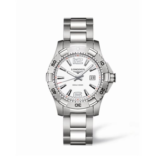 Longines Hydroconquest 39 Quartz White