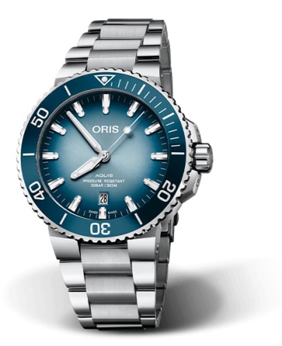 Oris Aquis Date 43.5 Lake Baikal Limited Edition