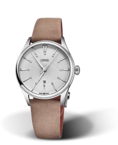 Oris Artelier Date Diamonds 33 Stainless Steel / Silver