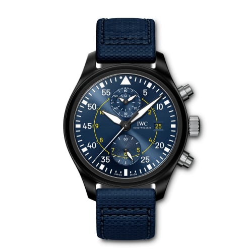 IWC Schaffhausen Pilot’s Watch Top Gun Chronograph Blue Angels