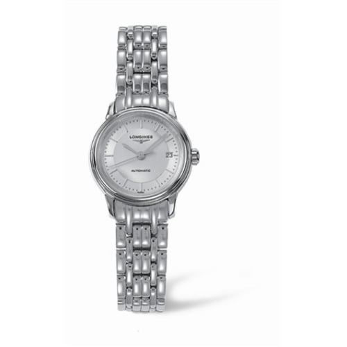Longines Presence 25.5 Automatic Stainless Steel Silver Bracelet