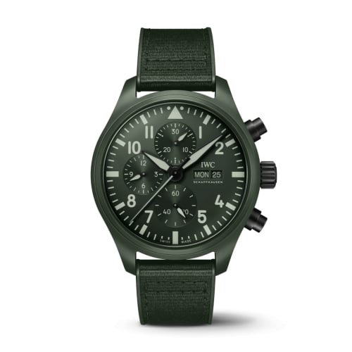 IWC Schaffhausen Pilot's Watch Chronograph Top Gun Woodland