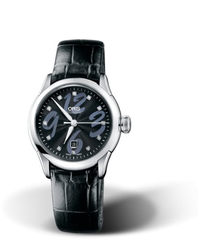 Oris Artelier Date Diamonds 31 Stainless Steel / Black