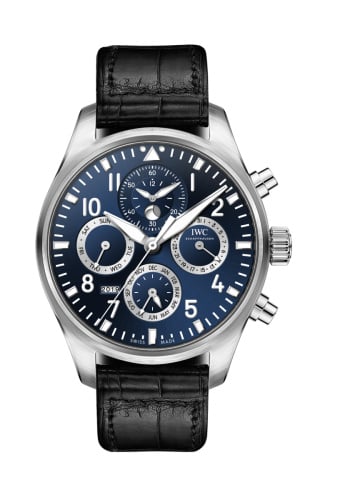 IWC Schaffhausen Pilot's Watch Perpetual Calendar Chronograph Laureus Charity Night 2019