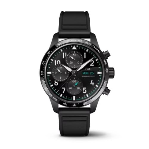 IWC Schaffhausen Pilot's Watch Performance Chronograph Ceratanium / Black / Rubber