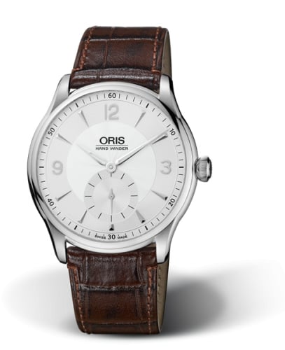 Oris Artelier Hand Winding Small Second 40 Stainless Steel / Silver