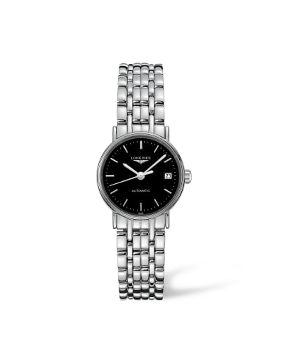 Longines Presence 25.5 Automatic Stainless Steel / Black / Bracelet