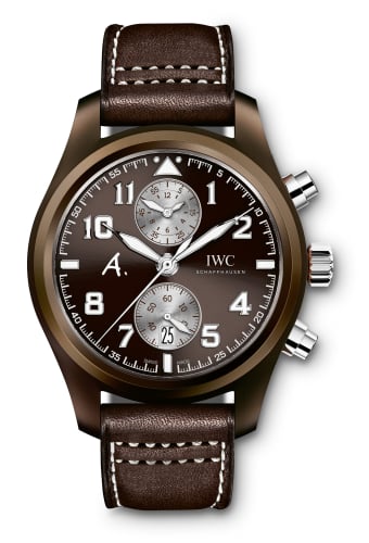 IWC Schaffhausen Pilot's Watch Chronograph Edition Antoine De Saint Exupery Edition The Last Flight Platinum