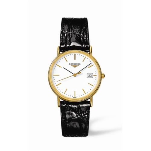 Longines Presence 33 Quartz Yellow White