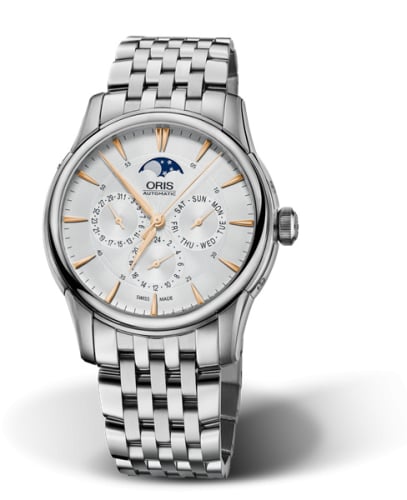 Oris Artelier Complication 40.5 Stainless Steel / Silver / Bracelet