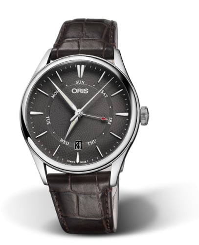 Oris Artelier Pointer Day Date 40 Stainless Steel / Grey