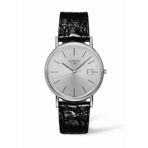 Longines Presence 38.5 Quartz Stainless Steel / Silver