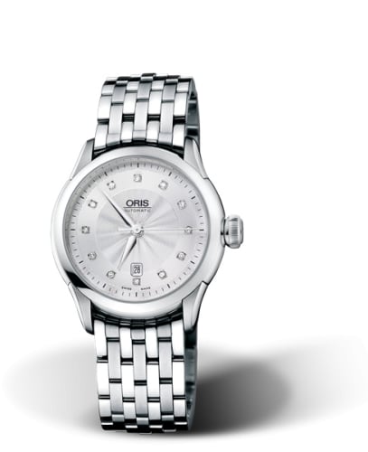 Oris Artelier Date Diamonds 31 Stainless Steel / Silver / Bracelet