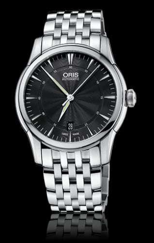 Oris Artelier Date 40 Stainless Steel / Black / Bracelet