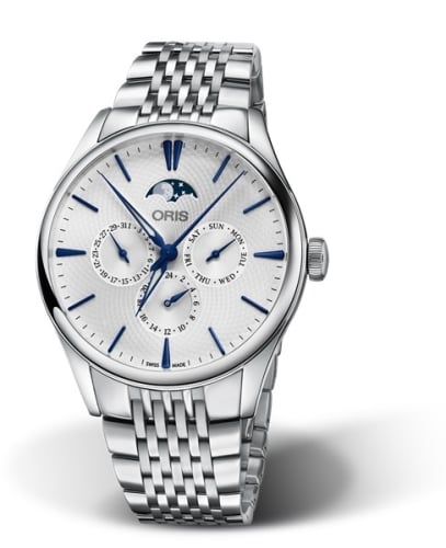 Oris Artelier Complication Stainless Steel / Silver / Bracelet