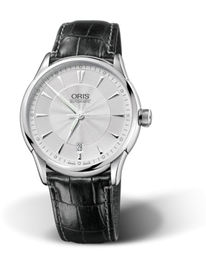 Oris Artelier Date 40 Stainless Steel / Silver