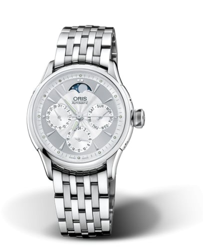 Oris Artelier Complication 35 Stainless Steel / Silver / Bracelet