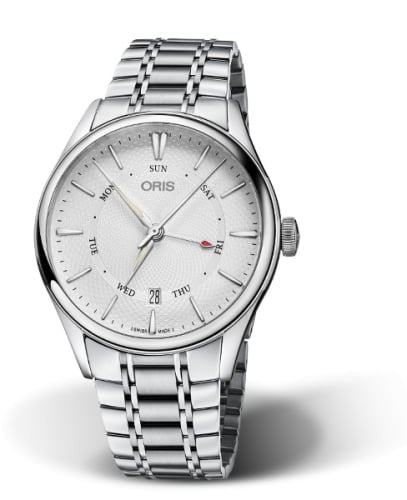 Oris Artelier Pointer Day Date 40 Stainless Steel / Silver / Bracelet