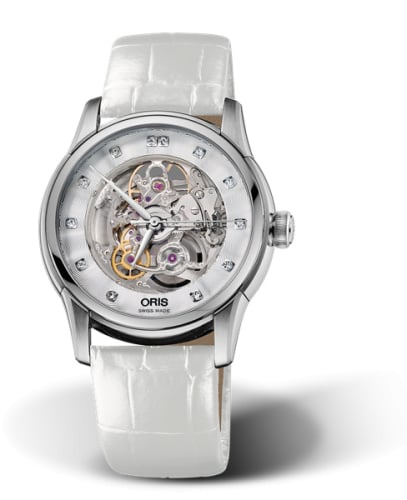 Oris Artelier Skeleton 40.5 Diamonds