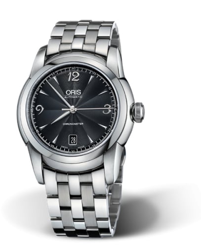 Oris Artelier Chronometer Date 40.5 Stainless Steel / Black / Bracelet