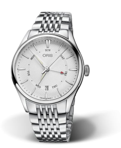 Oris Artelier Pointer Day Date 40 Stainless Steel / Silver / Bracelet