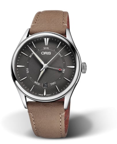 Oris Artelier Pointer Day Date 40 Stainless Steel / Grey