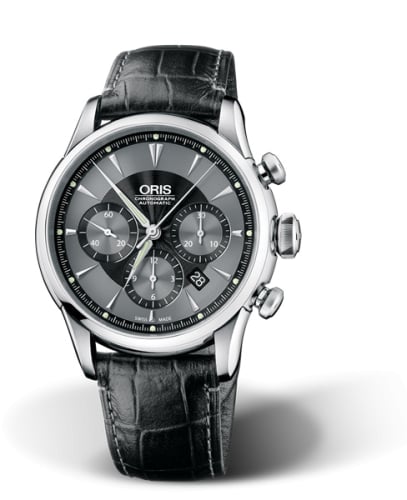 Oris Artelier Chronograph 43.5 Stainless Steel / Black