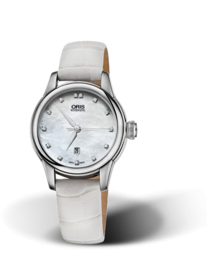 Oris Artelier Date Diamonds 31 Stainless Steel / MOP