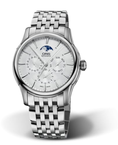 Oris Artelier Complication 40.5 Stainless Steel / Silver / Bracelet