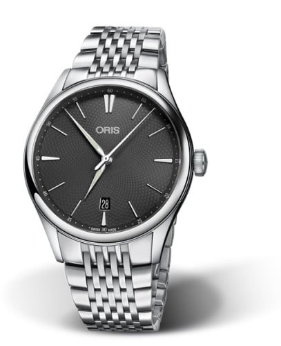 Oris Artelier Date 40 Stainless Steel / Grey / Bracelet