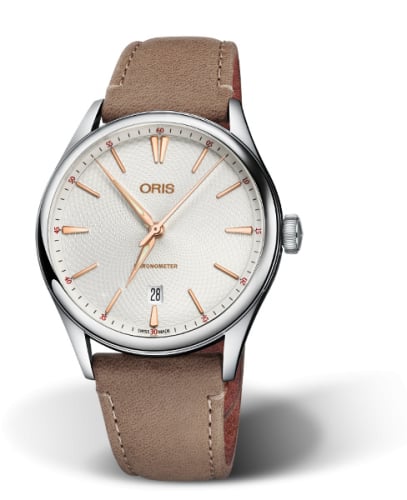 Oris Artelier Chronometer Date 40 Stainless Steel / Silver