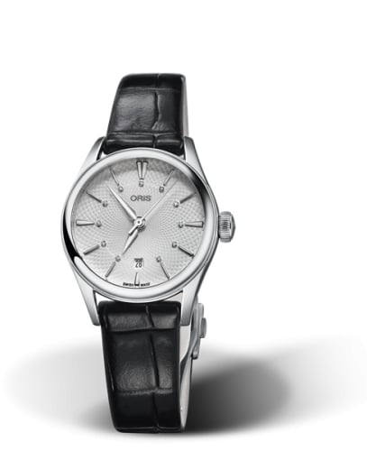 Oris Artelier Date Diamonds 28 Stainless Steel / Silver