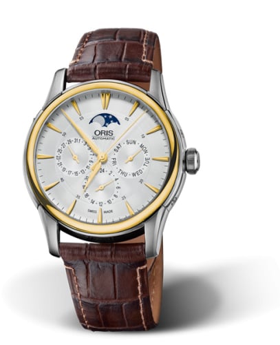 Oris Artelier Complication 40.5 Stainless Steel - Yellow Gold / Silver
