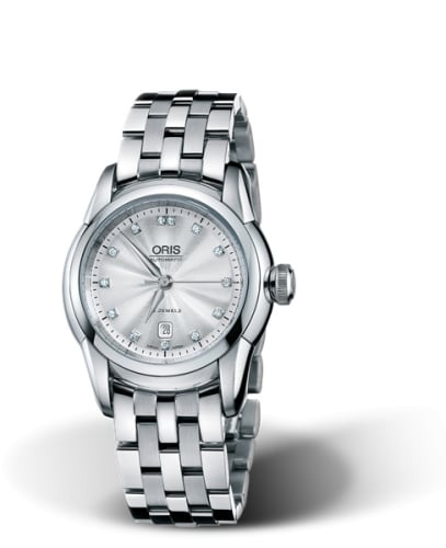 Oris Artelier Date Diamonds 31 Stainless Steel / Silver / Bracelet