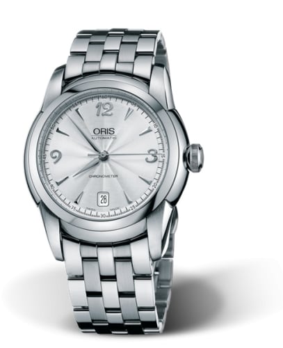 Oris Artelier Chronometer Date 40.5 Stainless Steel / Silver