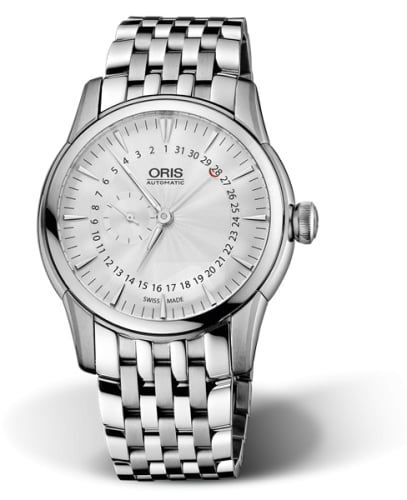 Oris Artelier Small Second Pointer Day 42 Stainless Steel / Silver / Bracelet