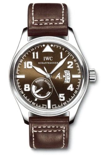 IWC Schaffhausen Pilot's Watch Antoine De Saint Exupery Power Reserve Platinum