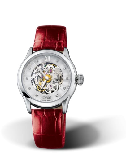 Oris Artelier Skeleton 31 Diamonds Stainless Steel
